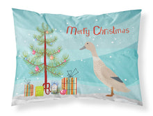 Load image into Gallery viewer, West Harlequin Duck Christmas Fabric Standard Pillowcase – Artistic Decorative Front, White Back BB9225PILLOWCASE
