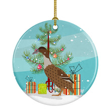 Load image into Gallery viewer, Dutch Hook Bill Duck Christmas Ornament - Round Ceramic Ornament – Artist-Designed Keepsake Decoration BB9228CO1