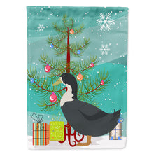 Load image into Gallery viewer, Blue Swedish Duck Christmas Flag Canvas House Size BB9229CHF