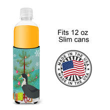 Load image into Gallery viewer, Blue Swedish Duck Christmas   Hugger for slim cans BB9229MUK