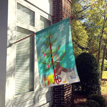 Load image into Gallery viewer, Saxony Sachsenente Duck Christmas Flag Canvas House Size BB9230CHF