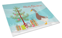 Load image into Gallery viewer, Saxony Sachsenente Duck Christmas Glass Cutting Boards – Durable, Decorative Kitchen Art Large BB9230LCB