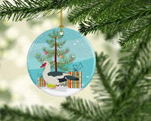 Load image into Gallery viewer, Muscovy Duck Christmas Ornament - Round Ceramic Ornament – Artist-Designed Keepsake Decoration BB9231CO1