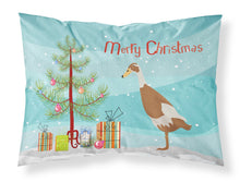 Load image into Gallery viewer, Indian Runner Duck Christmas Fabric Standard Pillowcase – Artistic Decorative Front, White Back BB9232PILLOWCASE