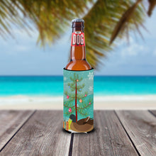 Load image into Gallery viewer, Khaki Campbell Duck Christmas   Hugger for slim cans BB9233MUK