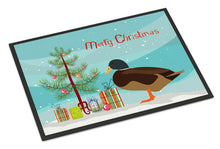 Load image into Gallery viewer, Silver Bantam Duck Christmas Doormat - 24x36 Decorative Floor Mat – Indoor/Outdoor Rug with Artistic Flair BB9234JMAT