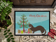 Load image into Gallery viewer, Russian or European Mink Christmas Doormat - 18x27 Decorative Floor Mat – Indoor/Outdoor Rug with Artistic Flair BB9235MAT