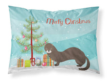 Load image into Gallery viewer, Russian or European Mink Christmas Fabric Standard Pillowcase – Artistic Decorative Front, White Back BB9235PILLOWCASE