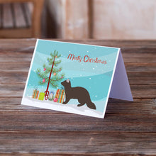 Load image into Gallery viewer, Sable Marten Christmas Greeting Cards -  Blank Note Cards – 8-Pack of Artist-Designed Cards with Envelopes