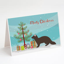 Load image into Gallery viewer, Sable Marten Christmas Greeting Cards -  Blank Note Cards – 8-Pack of Artist-Designed Cards with Envelopes