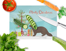 Load image into Gallery viewer, Sable Marten Christmas Glass Cutting Boards – Durable, Decorative Kitchen Art Large BB9236LCB