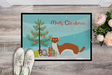 Load image into Gallery viewer, Weasel Christmas Doormat - 24x36 Decorative Floor Mat – Indoor/Outdoor Rug with Artistic Flair BB9237JMAT