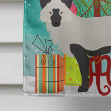 Load image into Gallery viewer, Silver Fox Christmas Flag Canvas House Size BB9238CHF