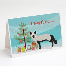 Load image into Gallery viewer, Silver Fox Christmas Greeting Cards -  Blank Note Cards – 8-Pack of Artist-Designed Cards with Envelopes