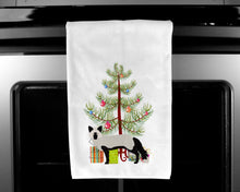 Load image into Gallery viewer, Silver Fox Christmas Kitchen Towels – Set of 2 - Decorative &amp; Absorbent Cotton | BB9238WTKT