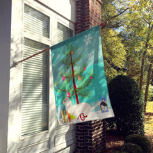 Load image into Gallery viewer, Stoat Short-tailed Weasel Christmas Flag Canvas House Size BB9239CHF