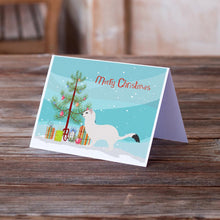 Load image into Gallery viewer, Stoat Short-tailed Weasel Christmas Greeting Cards -  Blank Note Cards – 8-Pack of Artist-Designed Cards with Envelopes