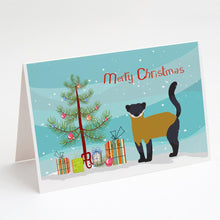 Load image into Gallery viewer, Yellow-Throated Marten Christmas Greeting Cards -  Blank Note Cards – 8-Pack of Artist-Designed Cards with Envelopes