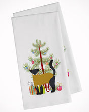 Load image into Gallery viewer, Yellow-Throated Marten Christmas Kitchen Towels – Set of 2 - Decorative &amp; Absorbent Cotton | BB9241WTKT