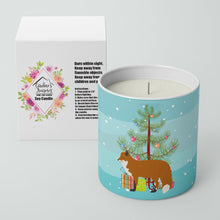 Load image into Gallery viewer, Red Fox Christmas 10 oz Decorative Soy Candle