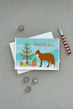 Load image into Gallery viewer, Red Fox Christmas Greeting Cards -  Blank Note Cards – 8-Pack of Artist-Designed Cards with Envelopes