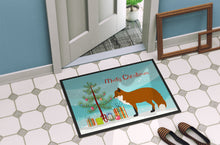 Load image into Gallery viewer, Red Fox Christmas Doormat - 24x36 Decorative Floor Mat – Indoor/Outdoor Rug with Artistic Flair BB9243JMAT