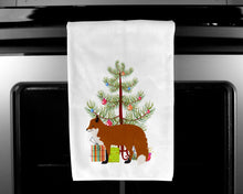 Load image into Gallery viewer, Red Fox Christmas Kitchen Towels – Set of 2 - Decorative &amp; Absorbent Cotton | BB9243WTKT