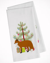 Load image into Gallery viewer, Red Fox Christmas Kitchen Towels – Set of 2 - Decorative &amp; Absorbent Cotton | BB9243WTKT