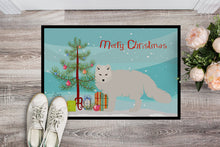 Load image into Gallery viewer, White Arctic Fox Christmas Doormat - 24x36 Decorative Floor Mat – Indoor/Outdoor Rug with Artistic Flair BB9244JMAT