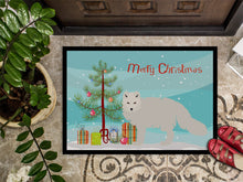 Load image into Gallery viewer, White Arctic Fox Christmas Doormat - 18x27 Decorative Floor Mat – Indoor/Outdoor Rug with Artistic Flair BB9244MAT