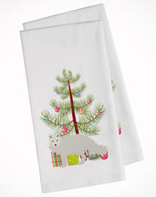 Load image into Gallery viewer, White Arctic Fox Christmas Kitchen Towels – Set of 2 - Decorative &amp; Absorbent Cotton | BB9244WTKT