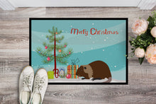 Load image into Gallery viewer, Coypu Nutria River Rat Christmas Doormat - 24x36 Decorative Floor Mat – Indoor/Outdoor Rug with Artistic Flair BB9246JMAT