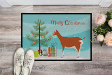 Load image into Gallery viewer, Toggenburger Goat Christmas Doormat - 24x36 Decorative Floor Mat – Indoor/Outdoor Rug with Artistic Flair BB9248JMAT