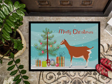 Load image into Gallery viewer, Toggenburger Goat Christmas Doormat - 24x36 Decorative Floor Mat – Indoor/Outdoor Rug with Artistic Flair BB9248JMAT