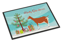 Load image into Gallery viewer, Toggenburger Goat Christmas Doormat - 18x27 Decorative Floor Mat – Indoor/Outdoor Rug with Artistic Flair BB9248MAT