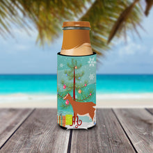 Load image into Gallery viewer, Toggenburger Goat Christmas   Hugger for slim cans BB9248MUK