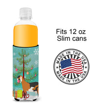Load image into Gallery viewer, Anglo-nubian Nubian Goat Christmas   Hugger for slim cans BB9250MUK