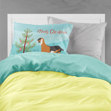 Load image into Gallery viewer, Anglo-nubian Nubian Goat Christmas Fabric Standard Pillowcase – Artistic Decorative Front, White Back BB9250PILLOWCASE
