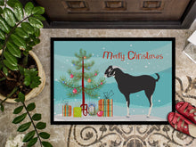 Load image into Gallery viewer, Black Bengal Goat Christmas Doormat - 18x27 Decorative Floor Mat – Indoor/Outdoor Rug with Artistic Flair BB9251MAT