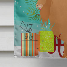 Load image into Gallery viewer, American Lamancha Goat Christmas Flag Canvas House Size BB9252CHF
