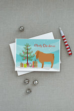 Load image into Gallery viewer, American Lamancha Goat Christmas Greeting Cards -  Blank Note Cards – 8-Pack of Artist-Designed Cards with Envelopes