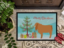 Load image into Gallery viewer, American Lamancha Goat Christmas Doormat - 18x27 Decorative Floor Mat – Indoor/Outdoor Rug with Artistic Flair BB9252MAT