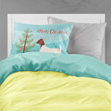 Load image into Gallery viewer, Boer Goat Christmas Fabric Standard Pillowcase – Artistic Decorative Front, White Back BB9253PILLOWCASE