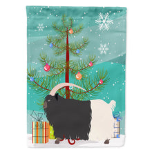Load image into Gallery viewer, Welsh Black-Necked Goat Christmas Flag Canvas House Size BB9254CHF