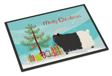 Load image into Gallery viewer, Welsh Black-Necked Goat Christmas Doormat - 18x27 Decorative Floor Mat – Indoor/Outdoor Rug with Artistic Flair BB9254MAT