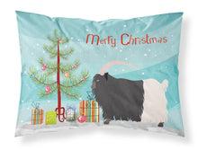 Load image into Gallery viewer, Welsh Black-Necked Goat Christmas Fabric Standard Pillowcase – Artistic Decorative Front, White Back BB9254PILLOWCASE
