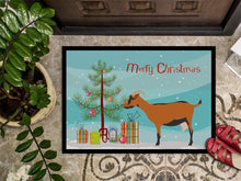 Load image into Gallery viewer, Oberhasli Goat Christmas Doormat - 18x27 Decorative Floor Mat – Indoor/Outdoor Rug with Artistic Flair BB9255MAT
