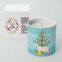 Load image into Gallery viewer, Saanen Goat Christmas 10 oz Decorative Soy Candle