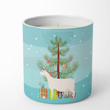 Load image into Gallery viewer, Saanen Goat Christmas 10 oz Decorative Soy Candle