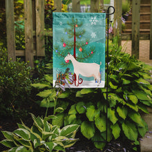 Load image into Gallery viewer, Saanen Goat Christmas Garden Flag - Outdoor Decorative Yard Flag BB9256GF